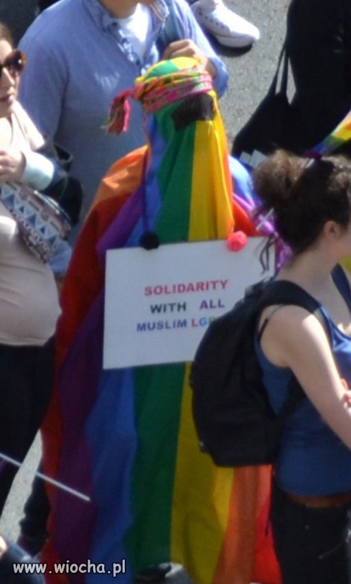Niech zorganizują paradę w jakimś kraju islamskim.