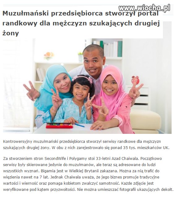 Co dwie żony