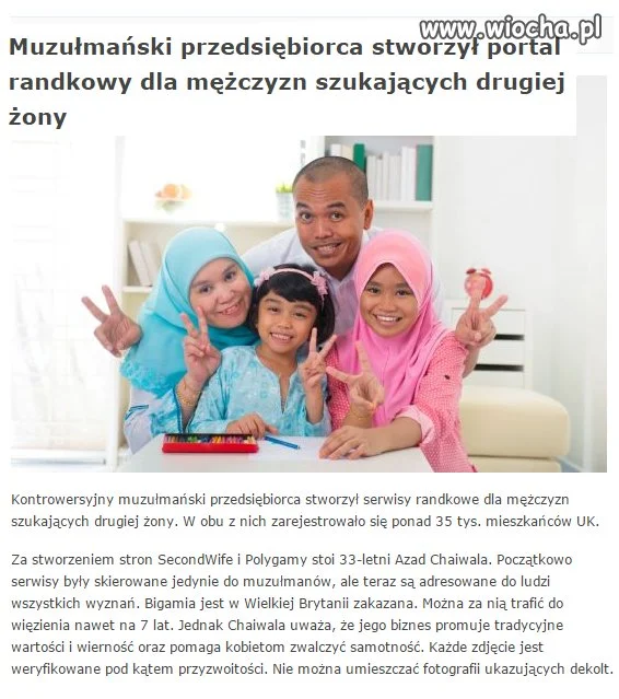 Co dwie żony