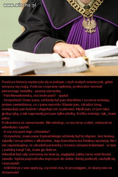 Prokurator, Adwokat i Sędzia