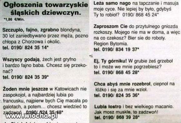 Ogłoszenia.