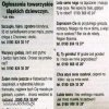 Ogłoszenia.