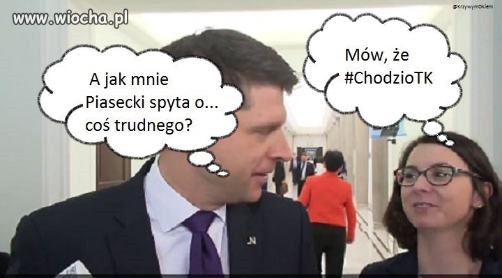 Dajcie mu mówić - sam się pogrąży 