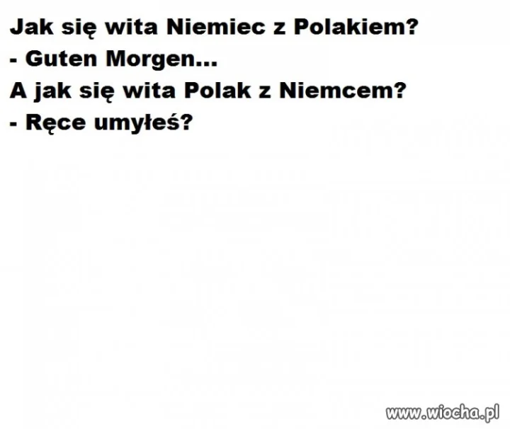 Jak witać niemca