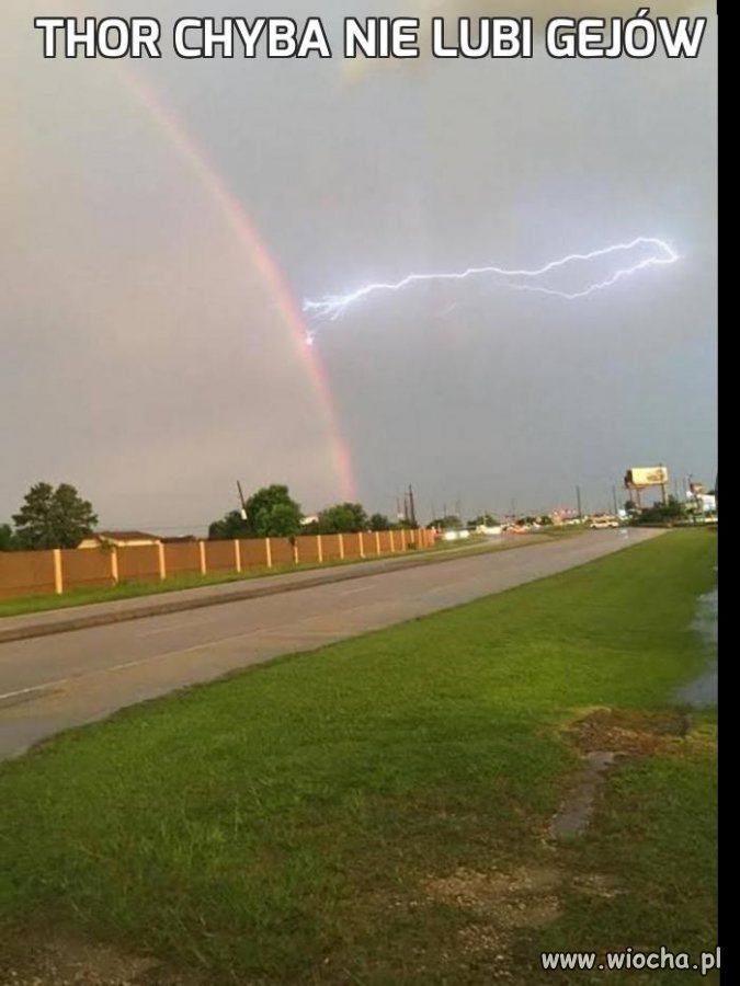 Thor chyba nie lubi gejów