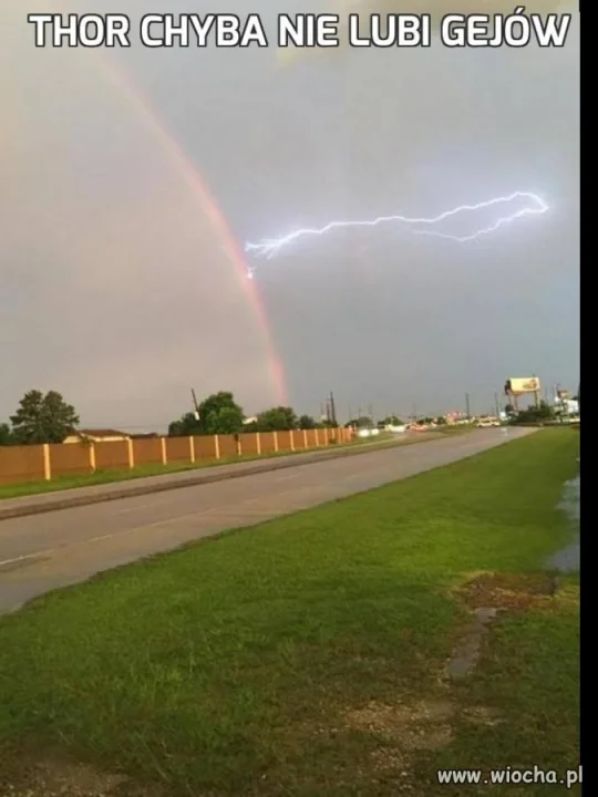Thor chyba nie lubi gejów