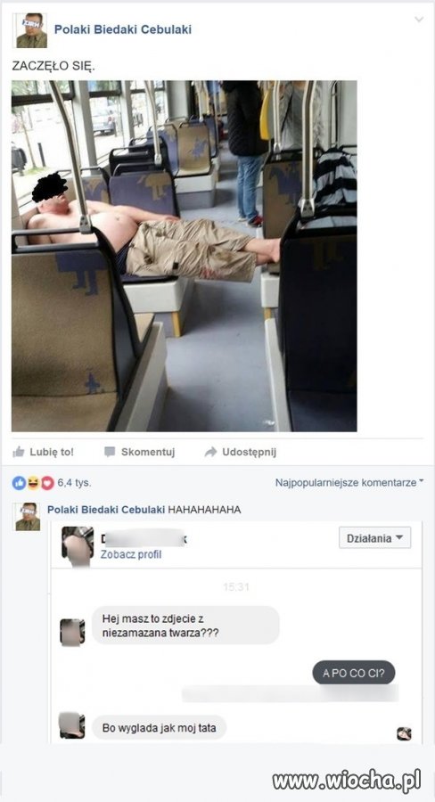 Bo są ludzie i parapety. 