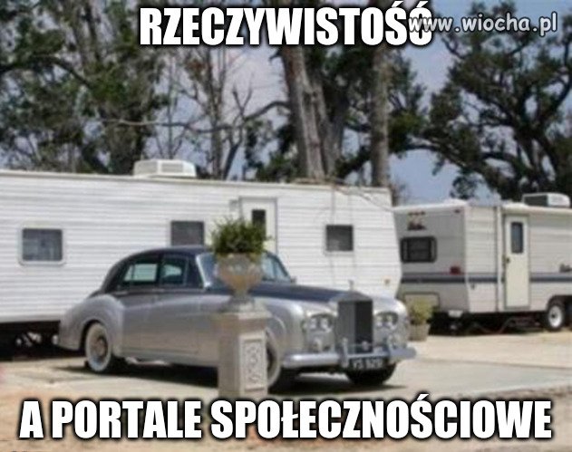 Rzeczywistość a portale społecznościowe