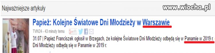 TVN jak zawsze z sensem