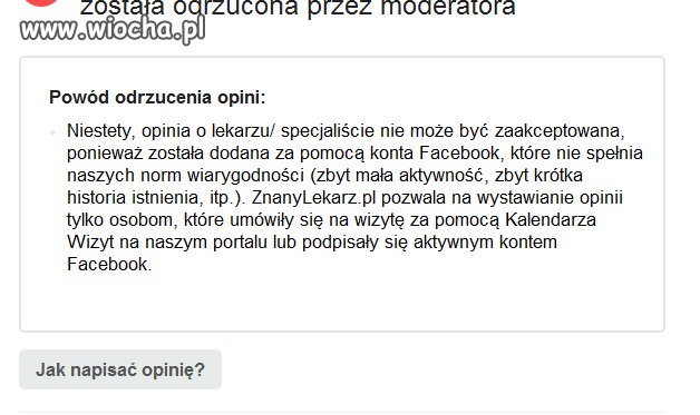 ZnanyLekarz - wiocha na maksa!