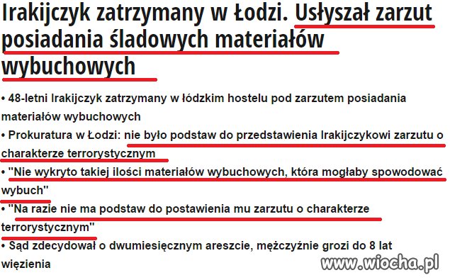 Posiadał małe ilości materiału wybuchowego i tylko