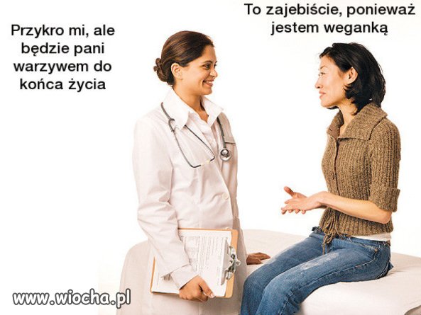 Jestem weganką.