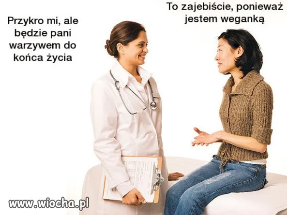 Jestem weganką.