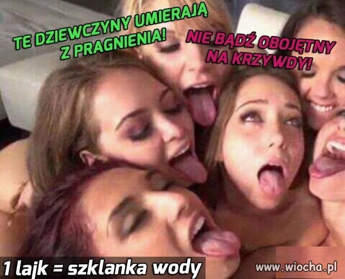 Takie spragnione, bidulki...