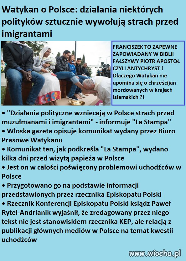 Nie jestem antykatolem