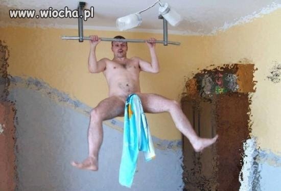 Człowiek z drążkiem