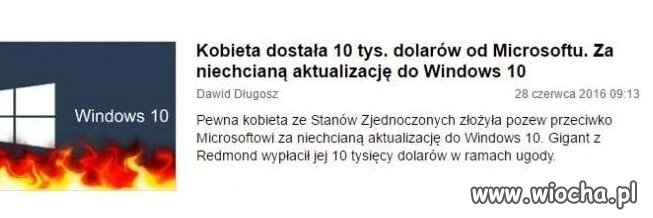 Razem przeciwko Windows 10!