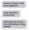 Początkujący weganin.