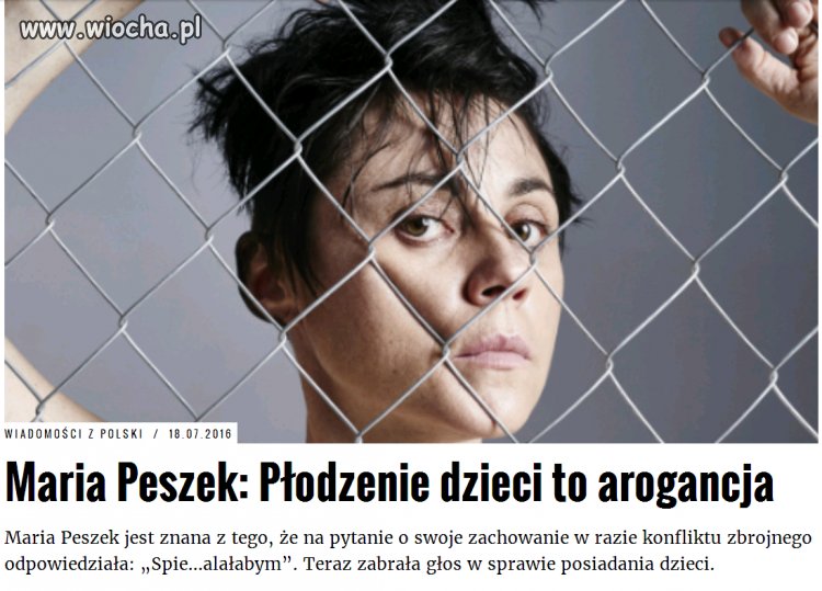 Mądrości życiowe Pani Peszek...