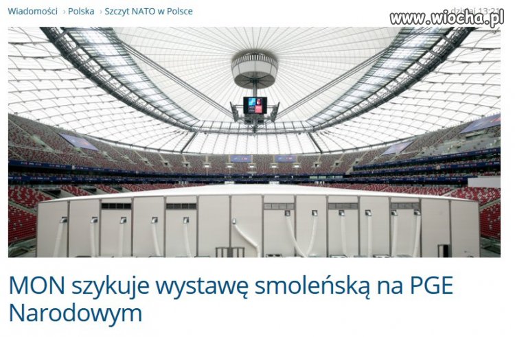 Nie chciało NATO przyść do Smoleńska to...