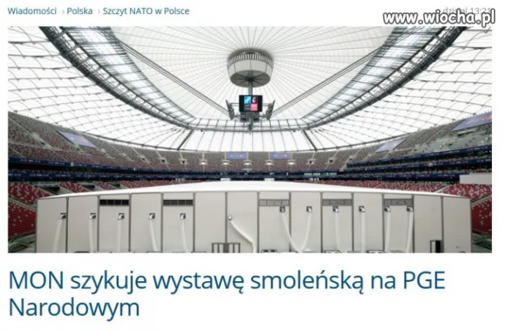 Nie chciało NATO przyść do Smoleńska to...