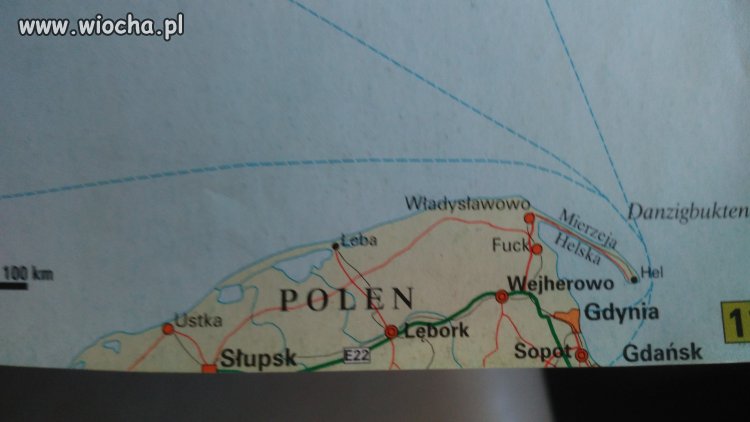 Szwedzka mapa ...