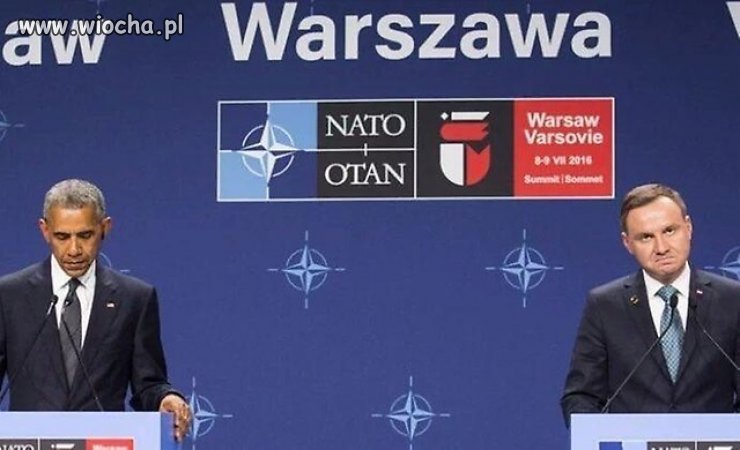 Duda z twarzą, jak cztery litery w krzakach...