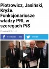 Kiedy ta obiecana przez PiS dekomunizacja 