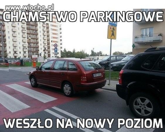 Chamstwo Parkingowe