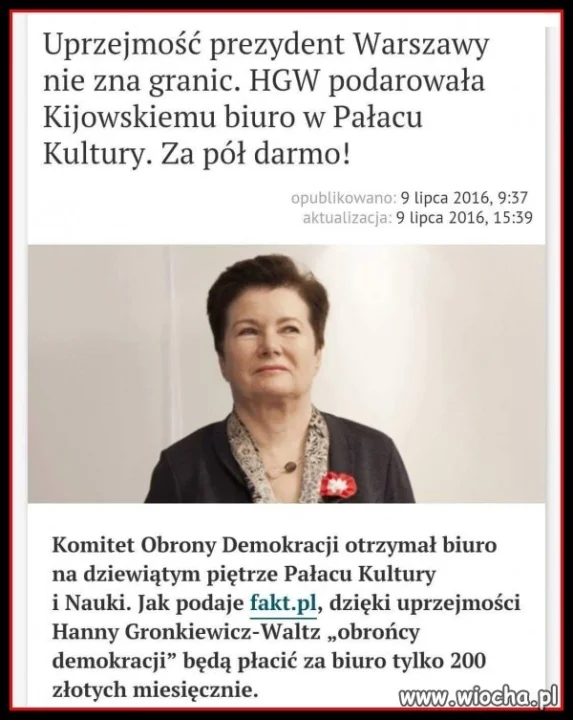 Bardzo miły gest ze strony HGW.