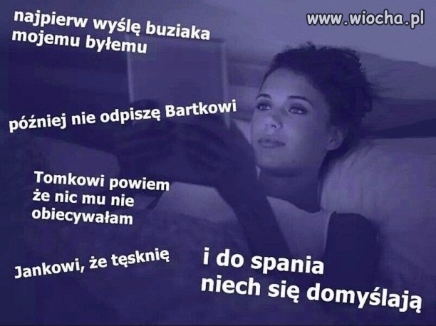 Takie są niektóre kobiety...