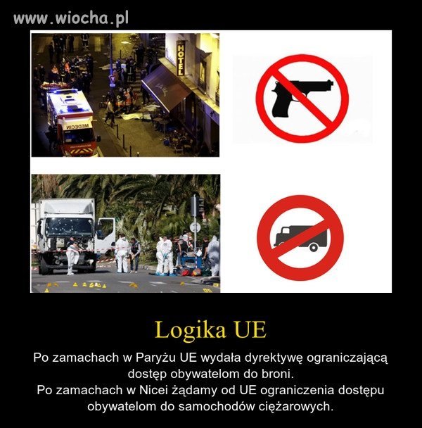 I jeszcze ograniczenie dostępu do siekier.