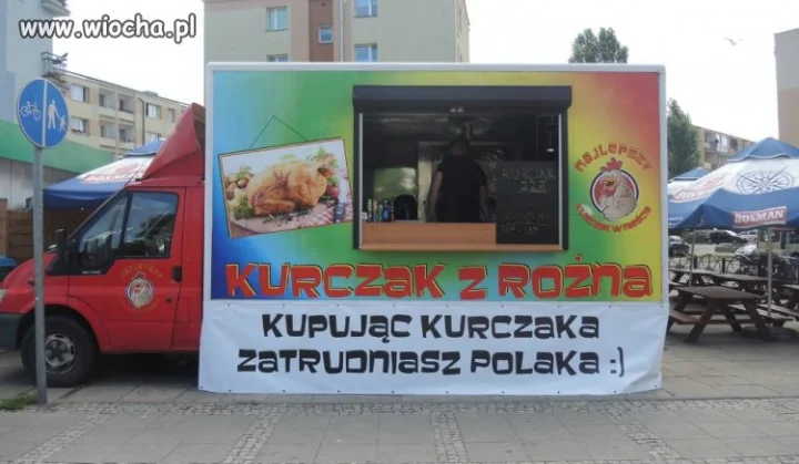 Kupując kebaba osiedlasz Araba