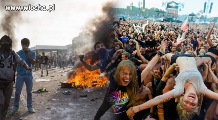 Zaproszenie imigrantów z Niemiec na woodstock