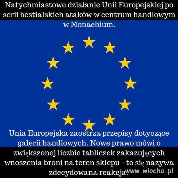 I tak trzymać.Brawo UE.