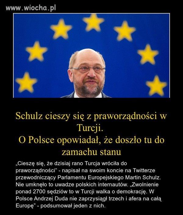 Schulz,znowu odjechał.