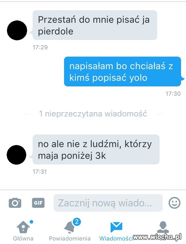 Chciała z kimś popisać