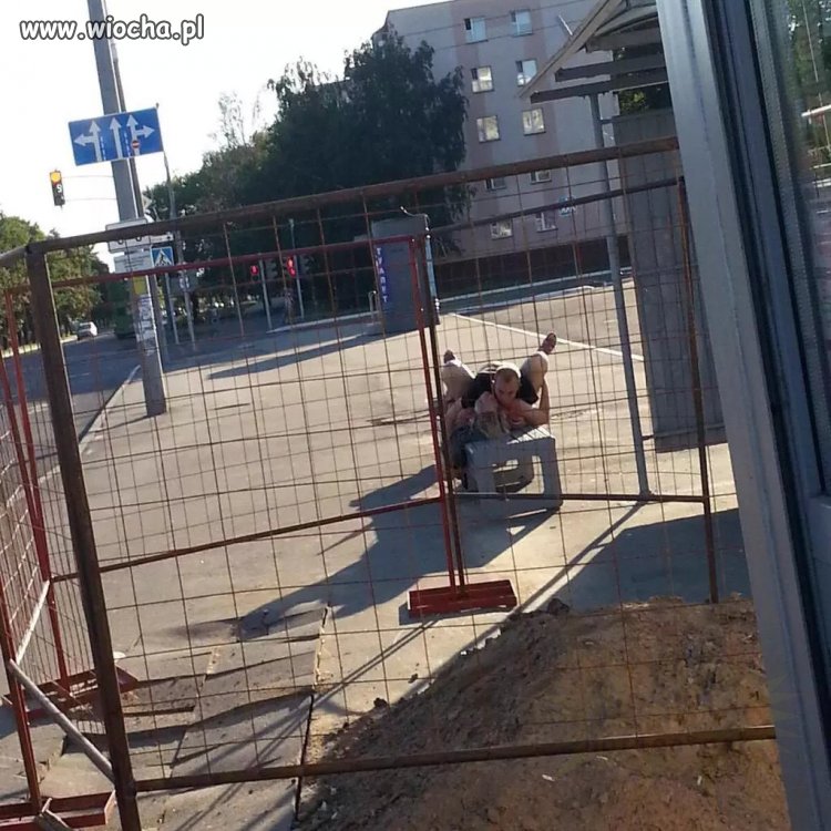 Takie tam na ławce