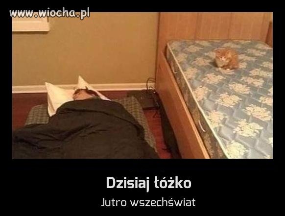 Dzisiaj łóżko