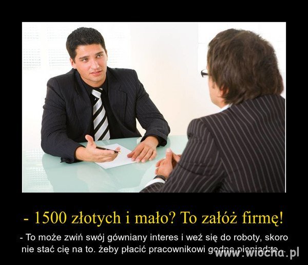 Czy za tyle sam by chciał
