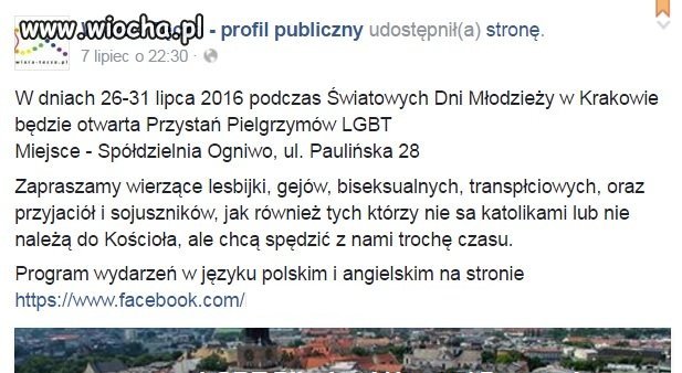 A teraz można śmiało hejtować ŚDM