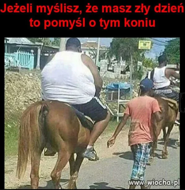 Zły dzień.