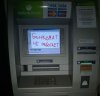 Bankomat nieczynny.