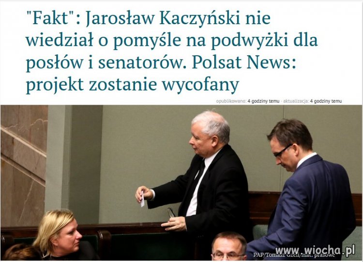 Prezes utemperował. 