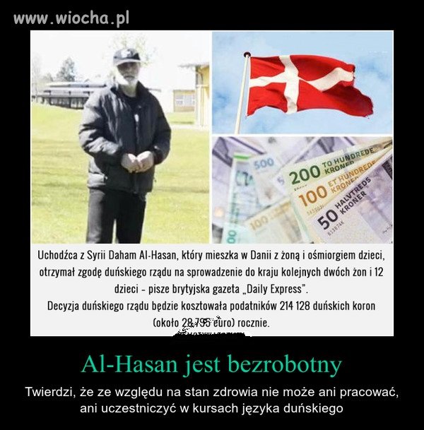Bardzo chory.