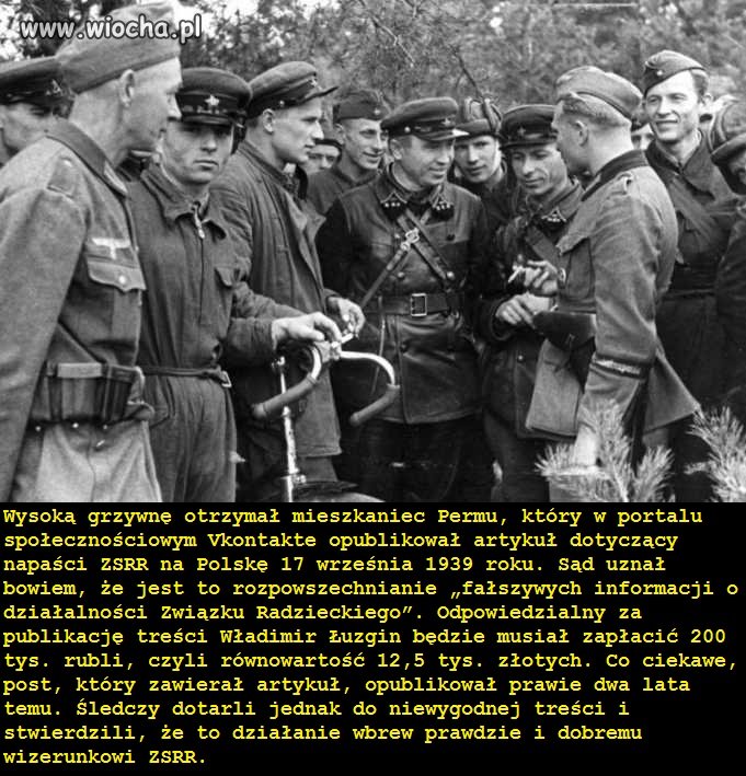 Rosja: skazany za publikację