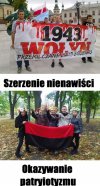 Polscy faszyści kontra ukraińscy patrioci.