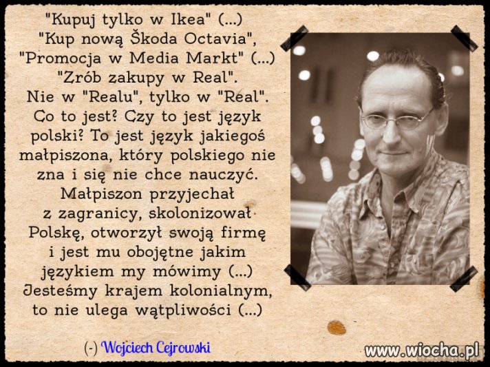 Jesteśmy krajem kolonialnym