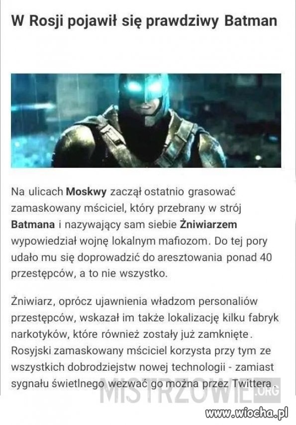 Rosyjski Batman