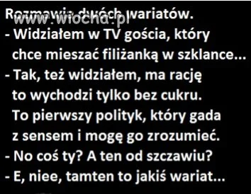 Swój - swojego zrozumie 